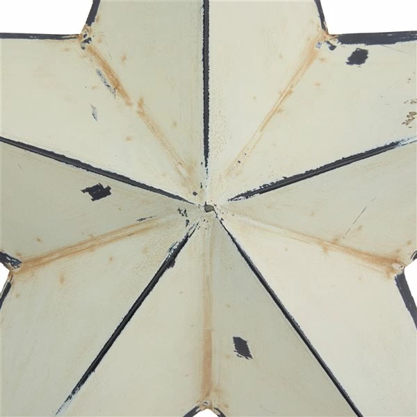 Cheap ๐ Grayson Lane 24-in H x 24-in W Rustic Metal Cream Stars Wall Accent - Set of 3 ๐ 3 Cheap ๐ Grayson Lane 24-in H x 24-in W Rustic Metal Cream Stars Wall Accent - Set of 3 ๐ - Image 3