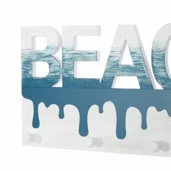 Flash Sale 🥰 Grayson Lane Blue/White Beach Wood Decorative 4 Shaker Peg - Set of 1 🎁 -GRAYSON LANE Sales 2022 330941289 AlternateImage3 l
