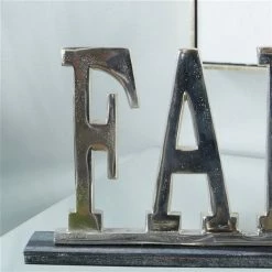 Top 10 🌟 Grayson Lane Glam Silver Marble/Aluminum Family Decorative Sign 💯 -GRAYSON LANE Sales 2022 330941299 AlternateImage6 l