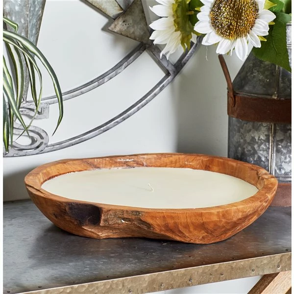 Cheap 🔥 Grayson Lane 4-in x 16-in 1-Wick Teak Jar Natural Candle 👍 2 Cheap 🔥 Grayson Lane 4-in x 16-in 1-Wick Teak Jar Natural Candle 👍 - Image 2