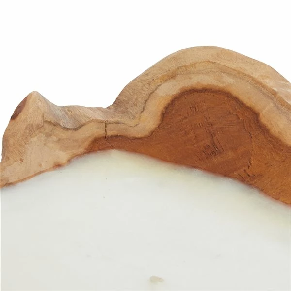 Cheap 🔥 Grayson Lane 4-in x 16-in 1-Wick Teak Jar Natural Candle 👍 3 Cheap 🔥 Grayson Lane 4-in x 16-in 1-Wick Teak Jar Natural Candle 👍 - Image 3