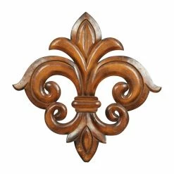 Cheap ⭐ Grayson Lane 24-in H x 24-in W Ornamental Brown Wood Wall Accent ✔️