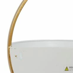 Wholesale 🥰 Grayson Lane 12.25-in W x 12.2-in H White Metal Hanging Wall Planter - 3-Pack 👍 -GRAYSON LANE Sales 2022 330941318 AlternateImage7 l