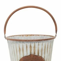 Wholesale 🎁 Grayson Lane 12-in W x 20-in H Silver Metal Planter - 3-Pack 🌟 -GRAYSON LANE Sales 2022 330941320 AlternateImage3 l