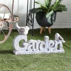 Top 10 😉 Grayson Lane 15-in x 26-in White Polystone Country Garden Sculpture ❤️ -GRAYSON LANE Sales 2022 330941324 AlternateImage2 l