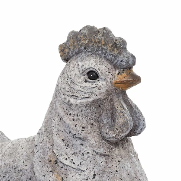 Flash Sale ๐ Grayson Laneย 13-in xย 12-in Grey Polystone Country Hen Garden Sculpture ๐ 4 Flash Sale ๐ Grayson Laneย 13-in xย 12-in Grey Polystone Country Hen Garden Sculpture ๐ - Image 4