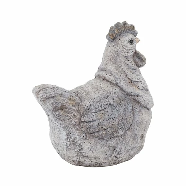 Flash Sale ๐ Grayson Laneย 13-in xย 12-in Grey Polystone Country Hen Garden Sculpture ๐ 5 Flash Sale ๐ Grayson Laneย 13-in xย 12-in Grey Polystone Country Hen Garden Sculpture ๐ - Image 5