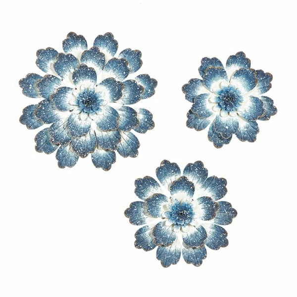 Top 10 โจ Grayson Lane 18-in H x 18-in W Floral Metal Wall Accent - Set of 3 ๐ 1 Top 10 โจ Grayson Lane 18-in H x 18-in W Floral Metal Wall Accent - Set of 3 ๐