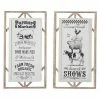 Outlet 🔥 Grayson Lane 29.5-in H x 16-in W Farmhouse Wood Sign Wall Accent - Set of 2 🎉