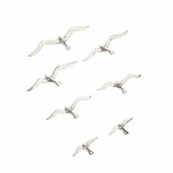 Best Sale 🔔 Grayson Lane 4-in H x 16-in W Birds Aluminum Wall Accent - Set of 7 ⭐ -GRAYSON LANE Sales 2022 330941351 AlternateImage7 l