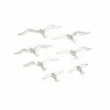 Best Sale 🔔 Grayson Lane 4-in H x 16-in W Birds Aluminum Wall Accent - Set of 7 ⭐