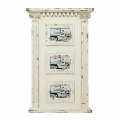 Promo 😍 Grayson Lane 27-in x 18-in White Wood Vintage Wall-Mounted Photo Frame 🛒 -GRAYSON LANE Sales 2022 330941365 AlternateImage5 l