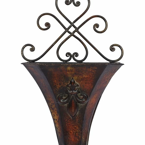 Wholesale βοΈ Grayson Lane 11-in W x 18-in H Brown Metal Hanging Wall Planter - 2-Pack 𧨠3 Wholesale βοΈ Grayson Lane 11-in W x 18-in H Brown Metal Hanging Wall Planter - 2-Pack 𧨠- Image 3