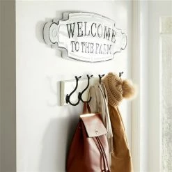 Coupon 🤩 Grayson Lane 11-in H x 36-in W Farmhouse Metal Wall Accent ✨ -GRAYSON LANE Sales 2022 330941372 AlternateImage2 l