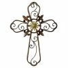 Cheapest 🛒 Grayson Lane 31-in H x 23-in W Traditional Metal Cross Wall Accent 🧨