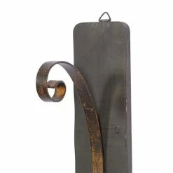 Deals 🤩 Grayson Lane Rustic 1 Candle Black Metal Sconce Candle Holder 💯 -GRAYSON LANE Sales 2022 330941386 AlternateImage4 l