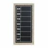Brand new ❤️ Grayson Lane 31.5-in H x 16-in W Farmhouse Chalkboard Wood Wall Accent ✔️