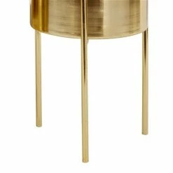 Best Sale ❤️ Grayson Lane 10-in W x 18-in H Gold Metal Planter - 3-Pack 😍 -GRAYSON LANE Sales 2022 330941400 AlternateImage3 l