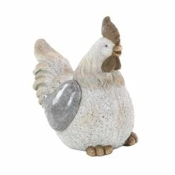 Buy ✨ Grayson Lane 16-in x 15-in Grey Polystone Country Hen Garden Sculpture 🌟