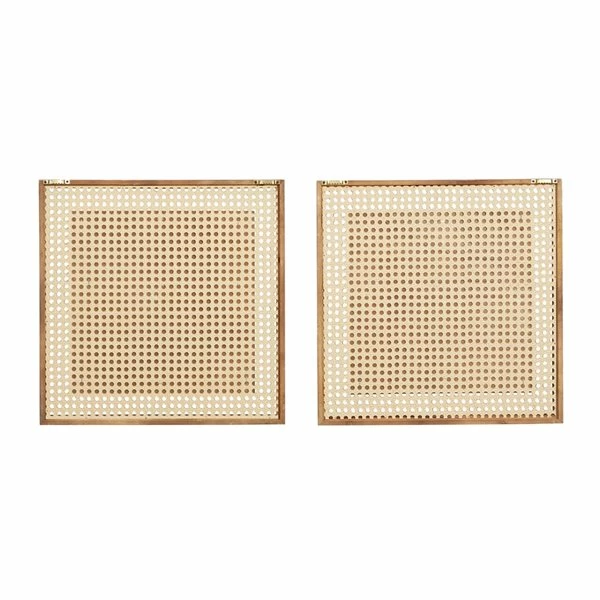 Best deal 👏 Grayson Lane 15.8-in H x 15.8-in W Farmhouse Wood Wall Accent - Set of 2 😀 5 Best deal 👏 Grayson Lane 15.8-in H x 15.8-in W Farmhouse Wood Wall Accent - Set of 2 😀 - Image 5
