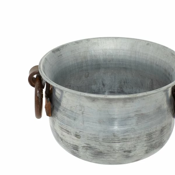 Discount ✔️ Grayson Lane 13-in W x 6-in H Grey Metal Planter - 3-Pack ✨ 5 Discount ✔️ Grayson Lane 13-in W x 6-in H Grey Metal Planter - 3-Pack ✨ - Image 5