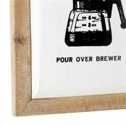 Best reviews of 😀 Grayson Lane 11.85-in H x 25.95-in W Vintage Wood Coffee Wall Accent 🧨 -GRAYSON LANE Sales 2022 330941459 AlternateImage5 l