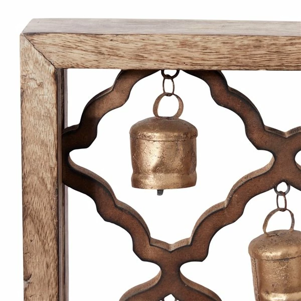 Brand new 🔥 Grayson Lane 17-in H x 17-in W Farmhouse Gold Wood Wall Accent 🥰 4 Brand new 🔥 Grayson Lane 17-in H x 17-in W Farmhouse Gold Wood Wall Accent 🥰 - Image 4