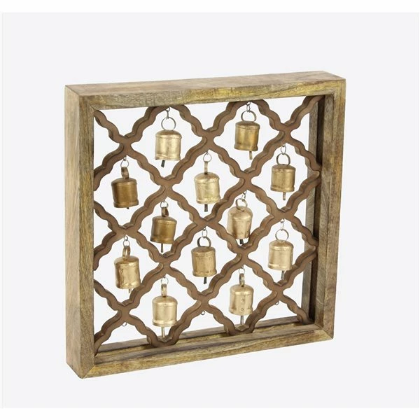 Brand new 🔥 Grayson Lane 17-in H x 17-in W Farmhouse Gold Wood Wall Accent 🥰 5 Brand new 🔥 Grayson Lane 17-in H x 17-in W Farmhouse Gold Wood Wall Accent 🥰 - Image 5