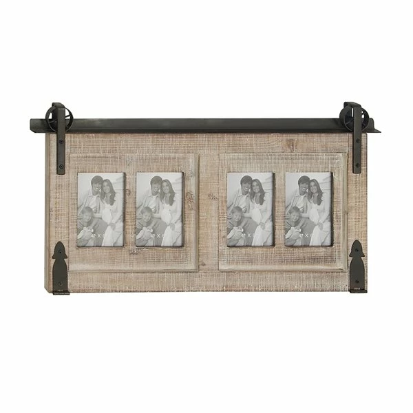 Wholesale 🎁 Grayson Lane 14-in x 26-in Light-Brown Wood Farmhouse Photo Frame 🌟 5 Wholesale 🎁 Grayson Lane 14-in x 26-in Light-Brown Wood Farmhouse Photo Frame 🌟 - Image 5