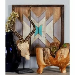 Discount ⌛ Grayson Lane 20-in H x 20-in W Abstract Wood Wall Accent 🌟 7 Discount ⌛ Grayson Lane 20-in H x 20-in W Abstract Wood Wall Accent 🌟 -GRAYSON LANE Sales 2022 330941535 AlternateImage3 l