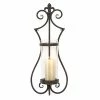Best deal 🛒 Grayson Lane 1 Candle Black Traditional Metal Sconce Candle Holder ✨