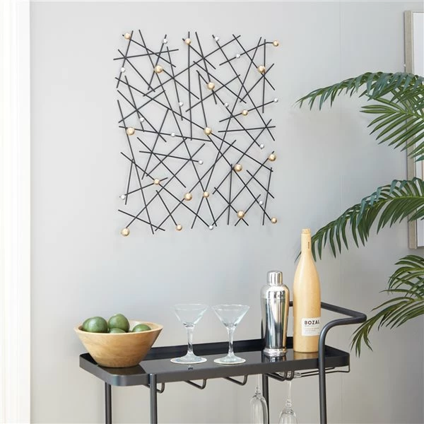 Cheap 🌟 Grayson Lane 23.75-in H x 23.75-in W Geometric Metal Wall Accent ❤️ 2 Cheap 🌟 Grayson Lane 23.75-in H x 23.75-in W Geometric Metal Wall Accent ❤️ - Image 2