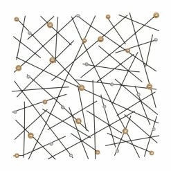 Cheap 🌟 Grayson Lane 23.75-in H x 23.75-in W Geometric Metal Wall Accent ❤️