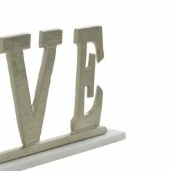 Coupon 🔔 Grayson Lane Traditional Polished Silver Love Aluminum Decorative Sign 🥰 -GRAYSON LANE Sales 2022 330941563 AlternateImage5 l