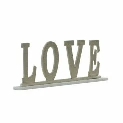 Coupon 🔔 Grayson Lane Traditional Polished Silver Love Aluminum Decorative Sign 🥰 -GRAYSON LANE Sales 2022 330941563 AlternateImage7 l