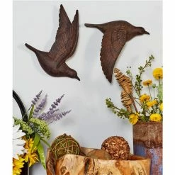 Discount 🛒 Grayson Lane 11-in H x 11-in W Brown Birds Resin Wall Accent - Set of 3 😍 -GRAYSON LANE Sales 2022 330941581 AlternateImage3 l