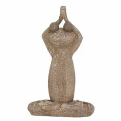 Best reviews of ⭐ Grayson Lane 27-in x 17-in Brown Ceramic Eclectic Frog Garden Sculpture 🔥