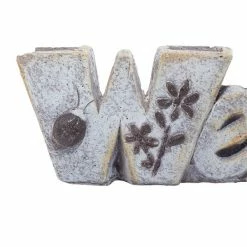 Promo 🧨 Grayson Lane 9-in x 33-in White Polystone Country Welcome Garden Sculpture 🌟 -GRAYSON LANE Sales 2022 330941589 AlternateImage3 l