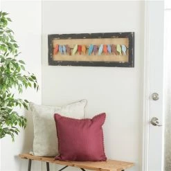 Hot Sale 🎉 Grayson Lane 12-in H x 38-in W Multicolour Birds Wood Wall Accent 🛒 -GRAYSON LANE Sales 2022 330941595 AlternateImage3 l