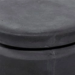 Deals 🌟 Grayson Lane 17-in x 15-in Black Outdoor Foot Stool 👏 -GRAYSON LANE Sales 2022 330941601 AlternateImage3 l