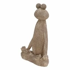 Flash Sale 😉 Grayson Lane 24-in x 17-in Brown Polystone Eclectic Frog Garden Sculpture 🤩 -GRAYSON LANE Sales 2022 330941603 AlternateImage5 l