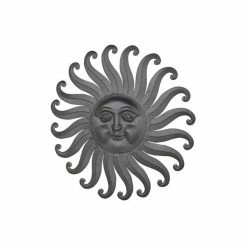 Discount 🔔 Grayson Lane 30-in H x 30-in W Rustic Iron Sun Wall Accent 🎁 -GRAYSON LANE Sales 2022 330941607 AlternateImage7 l