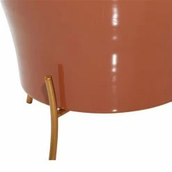 Best deal ⌛ Grayson Lane 11.85-in W x 12-in H Orange Metal Wall Planter - 2-Pack 👍 -GRAYSON LANE Sales 2022 330941614 AlternateImage3 l