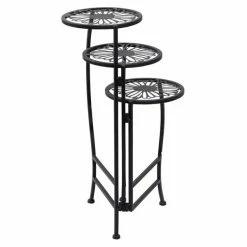 Best Pirce 💯 Grayson Lane 24-in Black Outdoor Cast Iron Plant Stand ❤️ 8 Best Pirce 💯 Grayson Lane 24-in Black Outdoor Cast Iron Plant Stand ❤️ -GRAYSON LANE Sales 2022 330941624 AlternateImage4 l