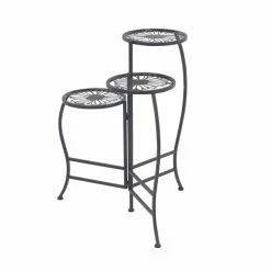 Best Pirce 💯 Grayson Lane 24-in Black Outdoor Cast Iron Plant Stand ❤️ 9 Best Pirce 💯 Grayson Lane 24-in Black Outdoor Cast Iron Plant Stand ❤️ -GRAYSON LANE Sales 2022 330941624 AlternateImage5 l