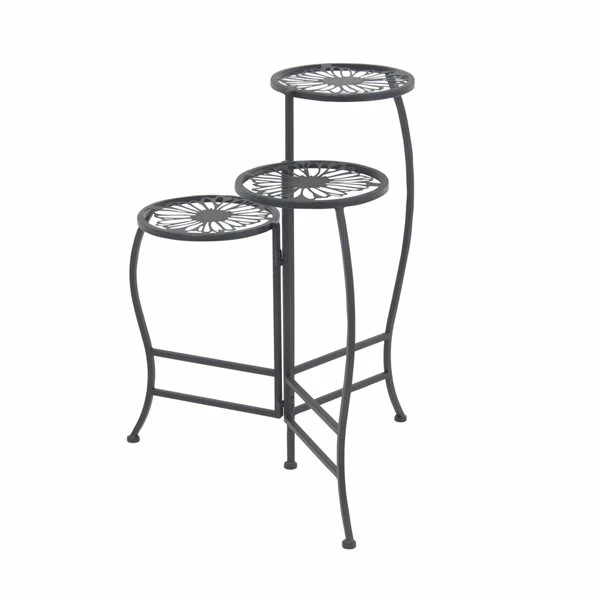 Best Pirce 💯 Grayson Lane 24-in Black Outdoor Cast Iron Plant Stand ❤️ 5 Best Pirce 💯 Grayson Lane 24-in Black Outdoor Cast Iron Plant Stand ❤️ - Image 5