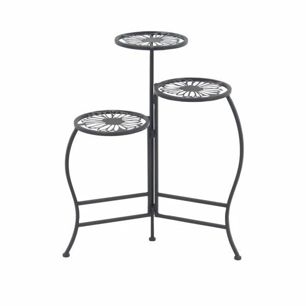 Best Pirce 💯 Grayson Lane 24-in Black Outdoor Cast Iron Plant Stand ❤️ 1 Best Pirce 💯 Grayson Lane 24-in Black Outdoor Cast Iron Plant Stand ❤️