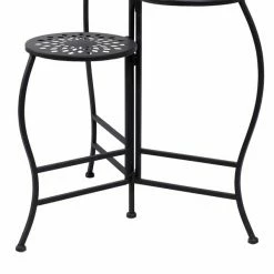Brand new 🥰 Grayson Lane 24-in Black Outdoor Round Cast Iron Plant Stand ⭐ -GRAYSON LANE Sales 2022 330941626 AlternateImage4 l