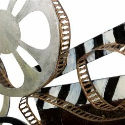 Budget 🧨 Grayson Lane 19-in H x 24-in W Vintage Entertainment Metal Wall Accent 🛒 -GRAYSON LANE Sales 2022 330941635 AlternateImage5 l