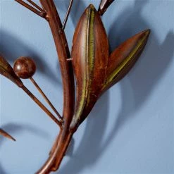 Wholesale ✨ Grayson Lane 35.75-in H x 15.5-in W Floral Metal Wall Accent - Set of 2 🤩 -GRAYSON LANE Sales 2022 330941641 AlternateImage6 l